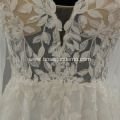 Classic Women Vintage Ball Gown Elegant wedding dress long sleeve lace